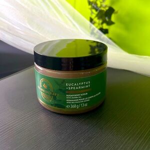 Eucalyptus + Spearmint Sugar Body Scrub with Jojoba Oil